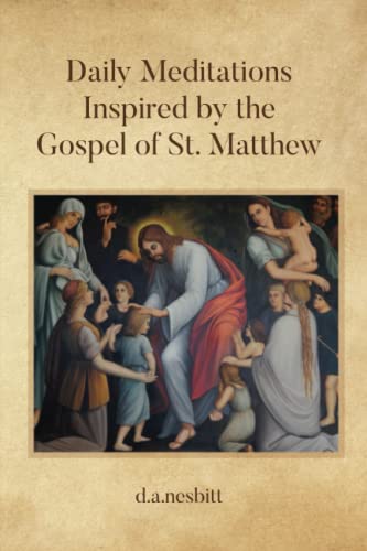 Devotional Meditations Inspired by the Gospel of Matthew book cover.